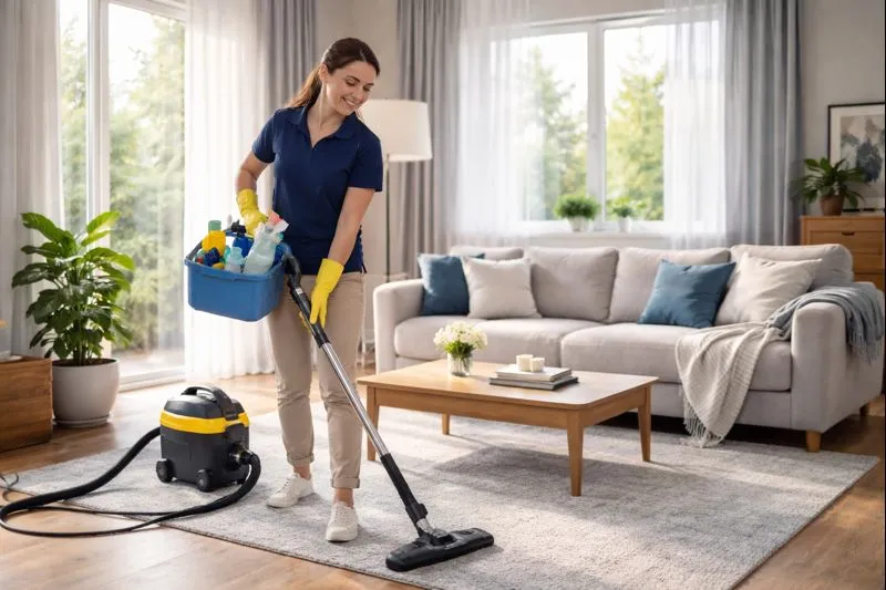 Professional Cleaning Staff